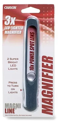 Obrázek produktu pro Carson Reading Intinial Magnilin MT-25 s LED a bodovou čočkou 3x160 mm