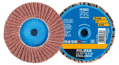 Zdjęcie produktu dla PFERD COMBIDISC Mini-POLIFAN, 7,5 cm, 10 szt.