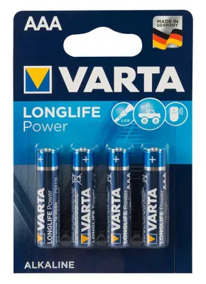 Immagine prodotto di Varta High Energy Batterie Alcaline Ministilo AAA 1,5V Blister 4 Pz