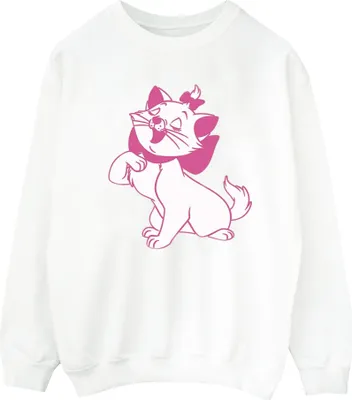 Produktbild von Disney - "The Aristocats" Sweatshirt für Damen BI6900 (S) (Weiß)