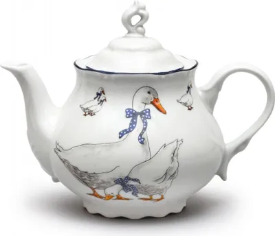 Produktbild von Thun 1794 Teekanne, Gans, 1,2 l, Porzellan, Konstanz, Thun