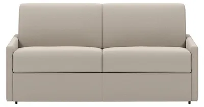 Produktbild von Schlafsofa 4-Sitzer - Liegefläche: 160 cm - Matratzenhöhe: 22 cm mit Memory Schaum - Stoff - Beige - CALIFE