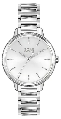 Produktbild von Hugo Boss Grand Prix Chronograph Silber Edelstahl HB1502539