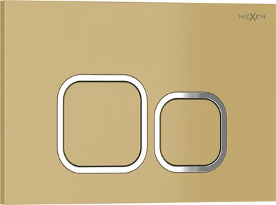 Produktbild von Mexen Tex 03 Spülknopf, gold - 6103-06
