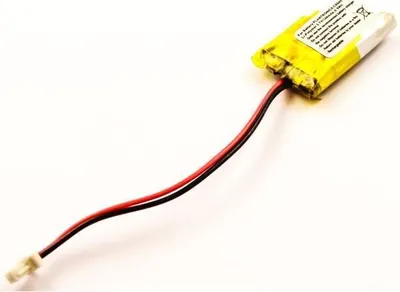 Produktbild von Akku für Plantronics CS540 Trio Li-Pol 3,7 Volt 140 mAh schwarz.