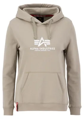 Productafbeelding van Alpha Industries Damen New Basic Hoodie, Vintage Sand, maat S