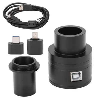 Image de Oculaire numérique pour télescope - 1,25 pouces - Pour l'astronomie - Compatible avec les appareils