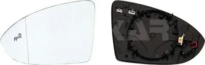 Produktbild von ALKAR Spiegelglas Außenspiegel Links für VW Golf VII Schrägheck (5G1, BQ1, BE1, BE2) Beheizbar Asphärisch 6451138