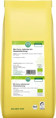 Produktbild von Curry indisch 1000g - Einzelgewürz von Lebensbaum