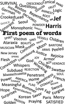 Produktbild von First Poem of Words