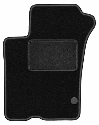 Imagen del producto de Alfombrilla conductor de moqueta para Mercedes ML W163 1998-2005 (SUV) – 1 pieza, negra, a medida – Wielganizator LUX