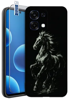 Productafbeelding van ETUI do Oppo A6 Pro 5G WZORY | SILIKONOWE MATT CASE + SZKŁO 9H