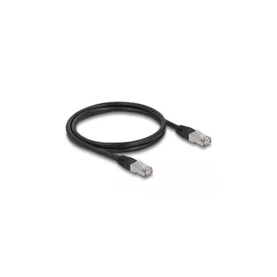 Produktbild von DeLOCK RJ45 Netzwerkkabel Cat.6A S/FTP PE Outdoor 1 m schwarz, 1 m, Cat6a, S/FTP (S-STP), RJ-45, RJ-45, Schwarz