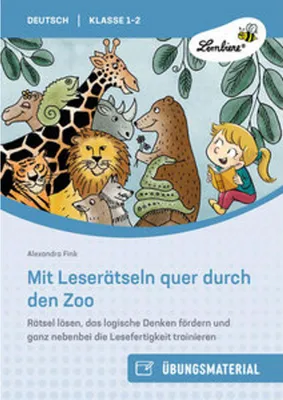 Obrázek produktu pro Mit Leserätseln quer durch den Zoo