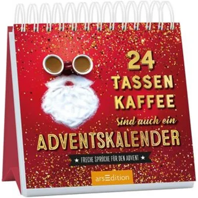 Produktbild von 24 Tassen Kaffee sind auch ein Adventskalender