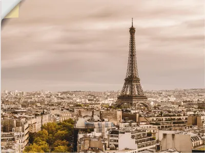 Produktbild von ARTland Wandbild, selbstklebend Paris Eiffelturm I Größe: 60x45 cm