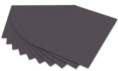 Produktbild von Folia 614/50 88, Anthrazit, Einfarbig, A4 (210 x 297 mm), 300 g/m², 50 Blätter, Deutschland