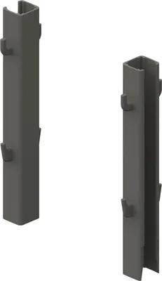 Produktbild von Kesseböhmer Zusatzhaken für DISPENSA-X Tragrahmen - 2er Set - anthrazit