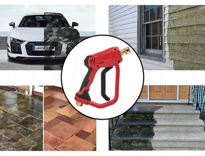 Immagine prodotto di Rosfix Pistola a Pressione – Accessorio per Idropulitrice Ad Alta Pressione