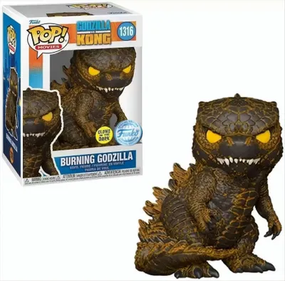 Produktbild von Funko Pop! Godzilla v.s. Kong #1316 Exclusive Glow in the Dark