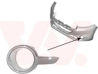 Produktbild von VAN WEZEL 4034597 Stoßstangen-Abdeckung Vorne Links passend für PEUGEOT 208 I Schrägheck (CA, CC)