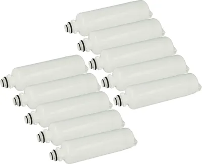 Produktbild von vhbw 10x Wasserfilter Filterkartusche Filter kompatibel mit Siemens IQ 500 KAS3DAIEP/O1, KAS0GAI20/12, KAS3GAI3ON/O1, KAS3DVIFP/O Kühlschrank