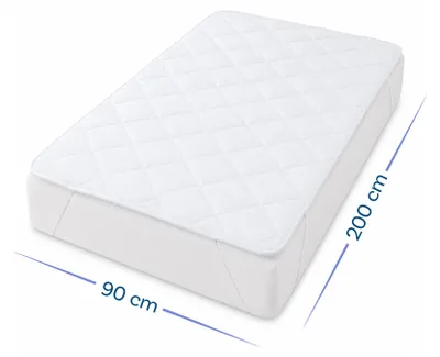 Produktbild von Bestlivings Matrazenschoner in 90x200 cm, Topper, Bettdecken & Schonauflagen Unterbett, Standard 100, waschbar bei 40° Grad, Allergikerfreundlich