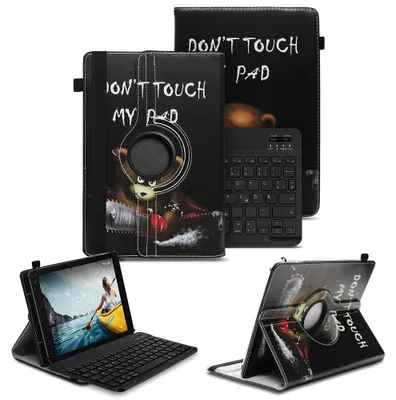 Produktbild von Schutzhülle für VALE Tablet V10E / V10A Bluetooth Hülle Tasche QWERTZ Tastatur