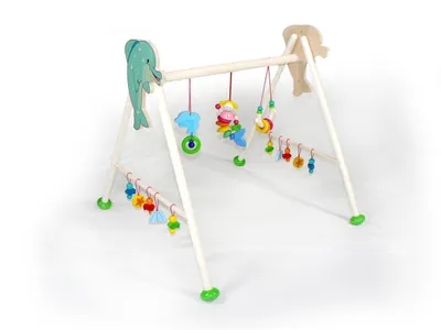 Produktbild von Babyspielgerät Nixe aus Holz 62x57x55cm