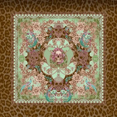 Obrázok produktu pre Zambaiti nástenná maľba v hnedej farbe - 662012 - 300 cm x 3 m