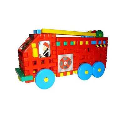 Image de Blocs de construction Plaquettes Camion de pompiers