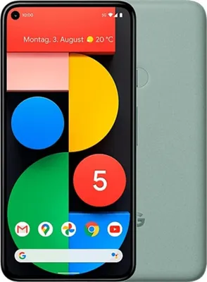 Produktbild von Google Pixel 5 , 15,2 cm (6"), 8 GB, 128 GB, 12,2 MP, Android 11, Grün