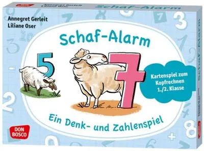 Produktbild von Schafalarm. Ein Denk- und Zahlenspiel