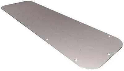 Image de Rittal Metall-Flanschplatte mit metrischer Vorprägung, für