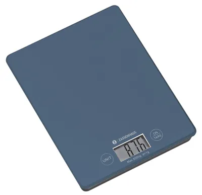 Produktbild von Zassenhaus Digitale Küchenwaage BALANCE, deep sea