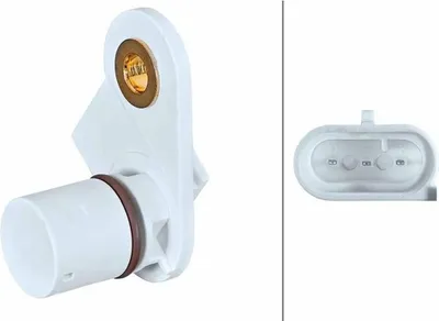 Produktbild von Sensor Nockenwellenposition Hallsensor 3-polig HELLA für u.a. CHEVROLET CAMARO