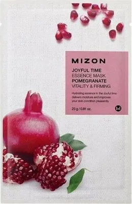 Zdjęcie produktu dla Mizon Joyful Time Essence Mask Pomegranate 23g