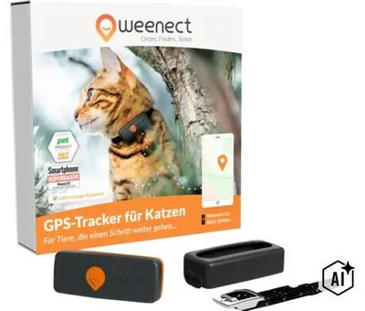 Obrázok produktu pre Weenect XS, PET, GPS lokátor, Čierna, Vodeodolný, IP68, 240 h