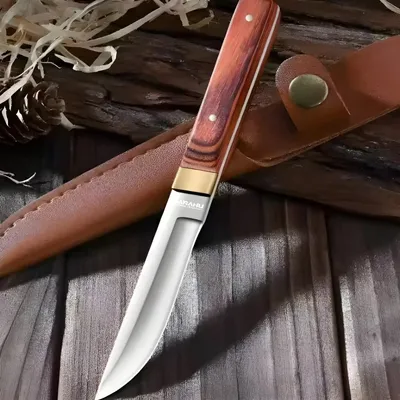 Obrázek produktu pro Outdoorový nůž Edwin - Hnědá | Kvalitní a trvanlivý KP36310