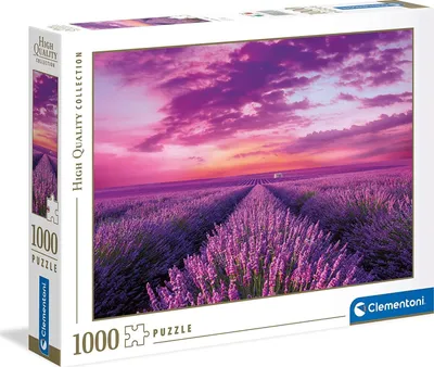 Produktbild von Clementoni Lavender Field, 1000 Stück(e), Fauna, 10 Jahr(e)