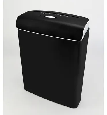 Obrázek produktu pro Monolith MA 501-17-B Skartovačka dokumentů s horní montáží - řezná kapacita 7 listů DIN A4 (80 g/m²) - odpadní koš o objemu 7 litrů - černá barva