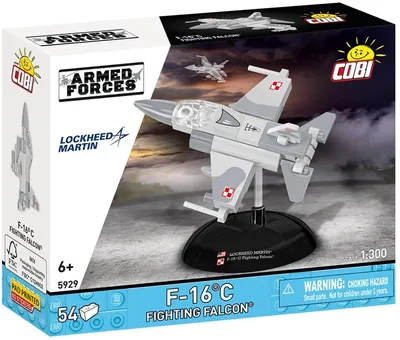 Image de Cobi 5929 - Échelle 1/300 - Forces armées - F-16 C Fighting Falcon - Neuf