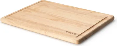 Zdjęcie produktu dla Salto Tranchierbrett, Gummibaum 36x28x1,7cm 30992 4017167309927