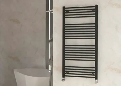 Produktbild von Rotheigner Badheizkörper SOLID 1220 x 600 mm schwarz matt