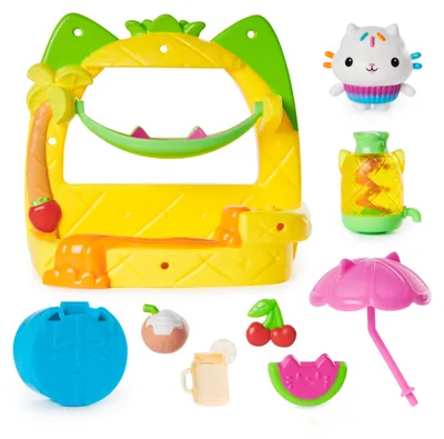 Produktbild von Gabby's Dollhouse - Balkon-Spielset Kuchis Saftbar