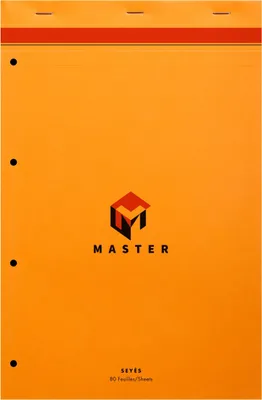 Produktbild von Calligraphe 5x Masterblock A4+ 100 Bl 80g Fr-Lin - Orange 10754C