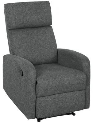 Produktbild von HOMCOM Relaxsessel Fernsehsessel Liegesessel mit Liegefunktion, Chenille-Optik