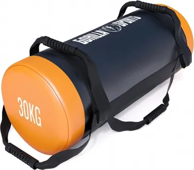 A 30kg fitness power bag with handles, displayed on a white background.