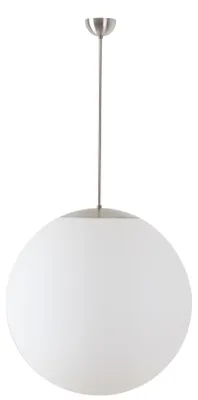Produktbild von OSMONT ISI40055 ISIS P5 PM-M Hängeleuchte aus Kunststoff, gebürsteter Edelstahl / weiß, Schutzart IP40, 25 W, E27