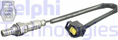 Produktbild von DELPHI Lambdasonde passend für MERCEDES-BENZ A-Klasse (W169) Beheizt 315mm ES20450-12B1
